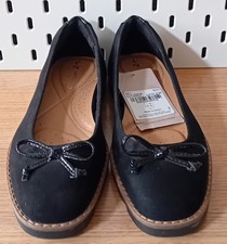 Ladies Black Slip On Shoes Uk