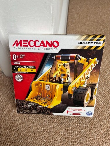 Meccano bulldozer stem toy - meccano,
