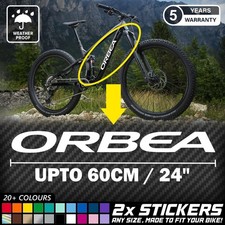2x ORBEA Bike Frame Vinyl