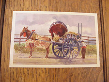 3  ROMANI GYPSY W/ HORSE CART