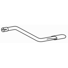 EuroFlo Rear Exhaust Oval Tail
