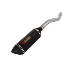 Black Exhaust Tips Mid Pipe