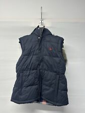 Men’s Jack Wills Navy Hooded Gilet Size Medium Brand New