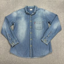 Levis Denim Shirt Adult Medium