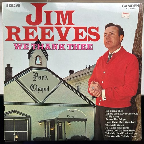Jim reeves thank thee - reeves, we
