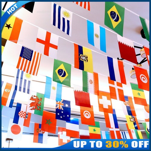 World cup bunting - world,
