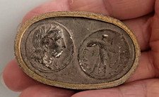 19th Century Plaster impression of an Ancient Greek Tetradrachm. c.1830