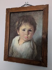 Vintage The Crying Boy