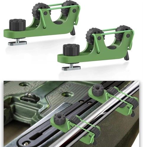 Kayak paddle holder track - kayak,