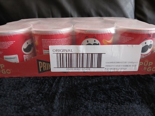 Pringles ready salted snacking - ready,