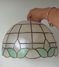 Light Shade Capiz, Shell Style Green