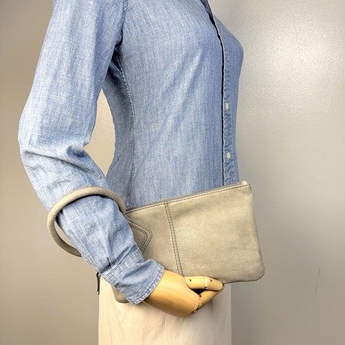 Hobo sable leather wristlet - hobo,