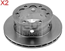 FEBI x2pcs Rear Brake Disc For