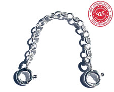 Sterling Silver 2.5mm  Belcher