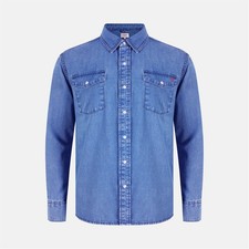 Lee Cooper Mens Denim Shirt