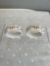 Eternal Beau Ceramic Napkin Rings X 2