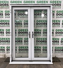 WHITE UPVC FRENCH DOOR