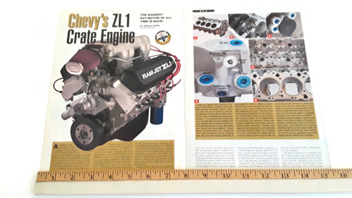 Chevrolet zl1 crate - zl1,