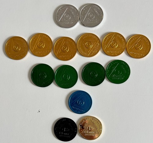 Recovery program tokens set - tokens,