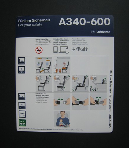 Lufthansa airbus a340 600 - lh,