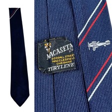 Vintage BI-PLANE Skinny Tie