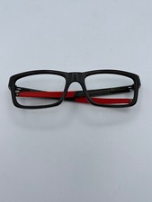 Oakley Ducati Currency Eyeglass Frame 54-17 Black & Red