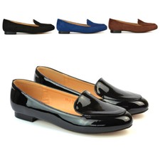 Womens Low Heel Loafers Ladies