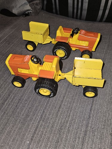 Tonka tractor and trailer - and,