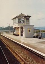 Rail Photo Hayle Signal Box - closed  5/9/82