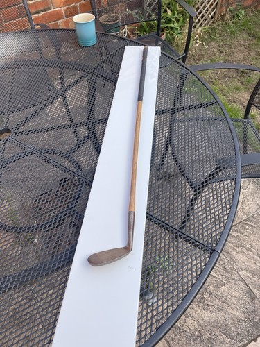 Antique hickory golf club - antique,