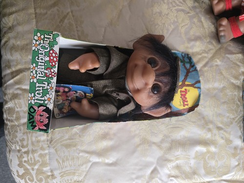 Vintage dam woodland troll - dam,