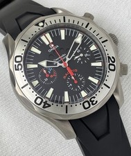 OMEGA Seamaster 300m Titanium Racing Chrono Rare Auto Gents Watch 44mm 2869.52