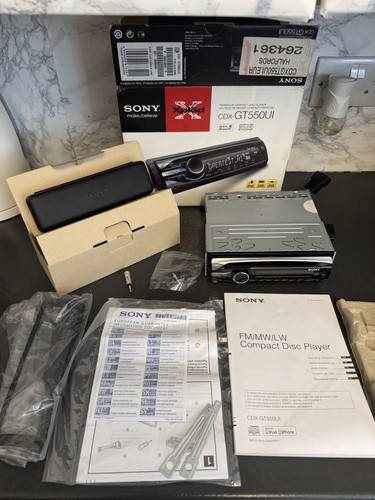 Sony cdx gt550ui car stereo - cdx-gt550ui,