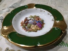 Vintage Porcelain Ashtray With
