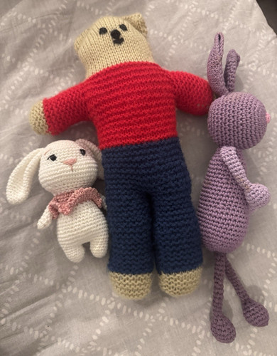 Handmade crochet soft toys - soft,