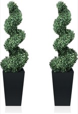 Artificial Boxwood Spiral