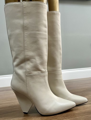 Reiss jax ivory leather calf - reiss,