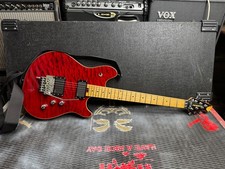 Peavey EVH Wolfgang Special EXP Quilt Top Red – EMG 81/85 + Active EQ,Floyd Rose