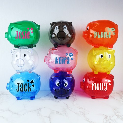Kids gift personalised - personalised, clear