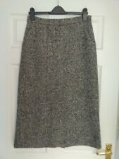 SPORTMAX QUALITY CLASSIC ON TREND TWEED PENCIL SKIRT FULLY LINED MAXI/LONG UK 12