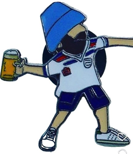 England casual ultras pin - casual,