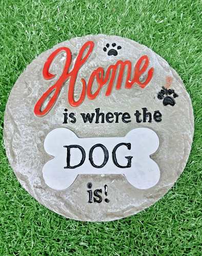 Dog plaque 2cm 25cm - dog,