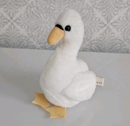 Vintage white duck swan soft - ,
