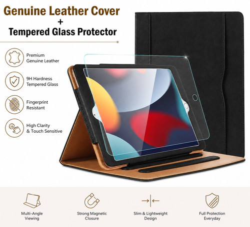 Genuine leather ipad case - genuine,