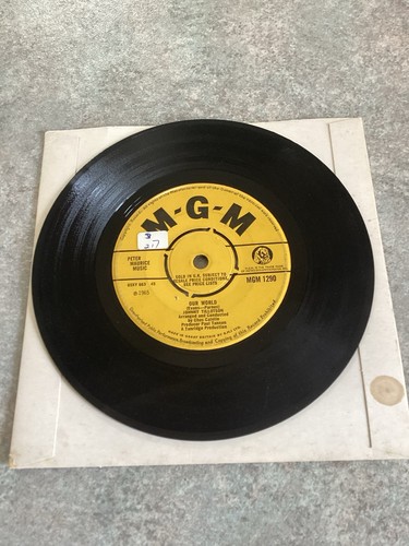 Johnny tillotson vinyl - , 7”