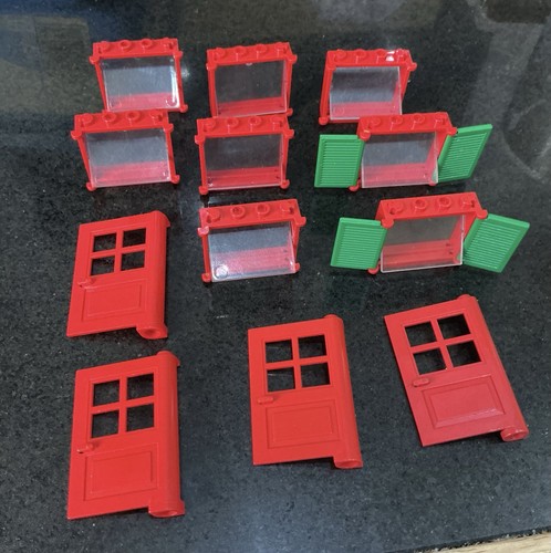 Lego red vintage window - vintage,
