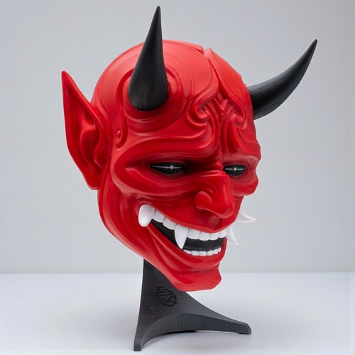 Japanese oni demon mask - japanese,
