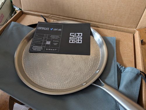 Siraat titanium pan - titanium,