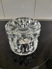 Cut Glass Clear Tea Light