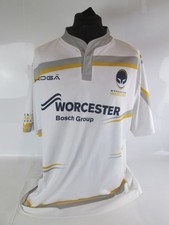 Men's Worcester Warriors Rugby White Away Shirt Kooga 2012/13 Size UK 3XL Jersey